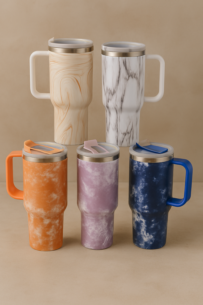 (1200ml )Original quality Stainless Steel Tumbler with Handle & Straw for Cold & Hot Purpose//ஸ்டெயின்லெஸ் ஸ்டீல் டம்ப்ளர்//