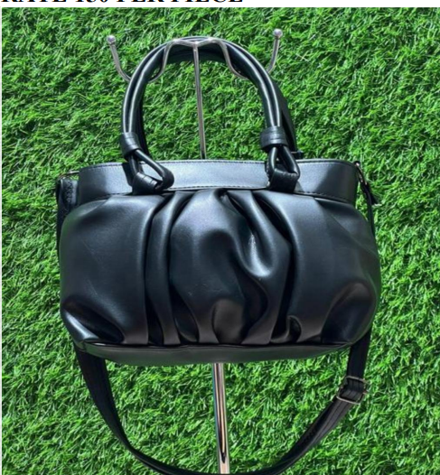 A versatile black handbag in Handmade for Ladies
